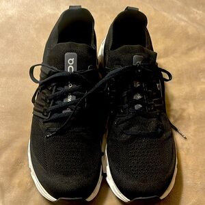 On Running Black Athletic Shoes